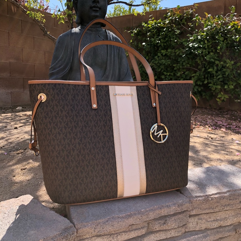 2019 Spring Michael Kors Het Set Travel Tote - Picture 1 of 7